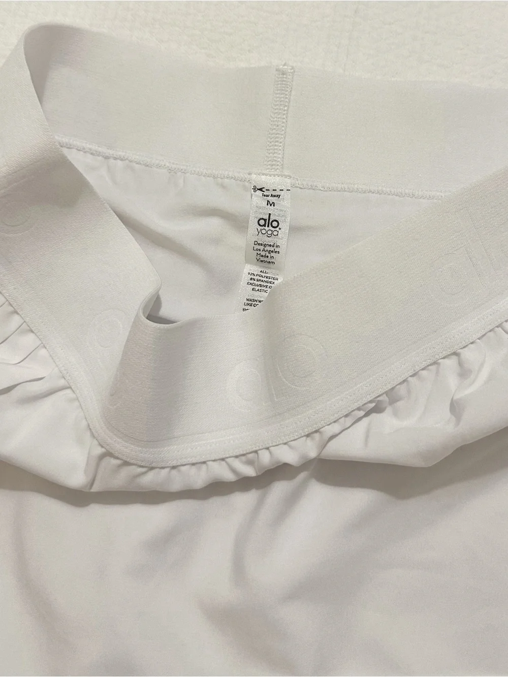NWT💕 Alo Yoga Aces Tennis Skirt - White Medium